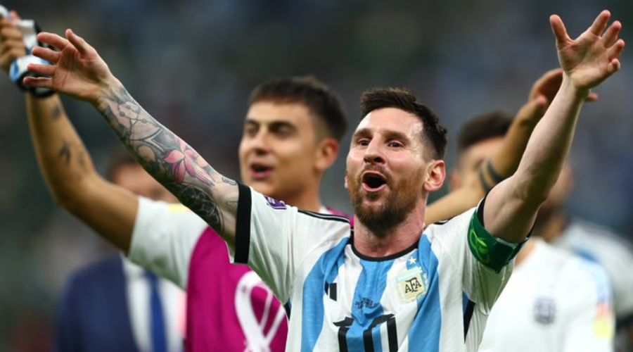 Argentina se impone de la mano de Messi / Foto: FIFA