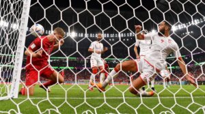 Dinamarca y Túnez no se hacen daño / Foto: FIFA