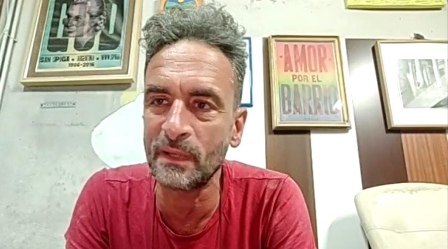 Salvatore Iodice, el artista que restauró el mural de Maradona y cambió la vida de Quartieri Spagnoli